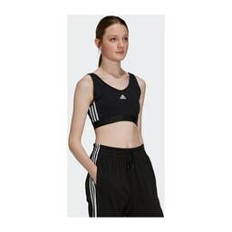 adidas Bluzka Essentials 3-Stripes Crop Top With Removable