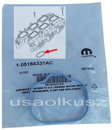 Uszczelka kolektora ssącego dolna MOPAR Jeep Wrangler JK