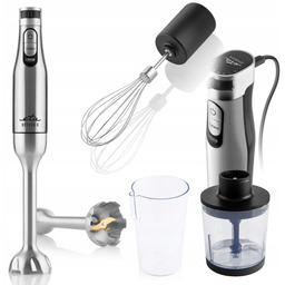 Blender Ręczny Wielofunkcyjny Mikser Malakser 1200W Siekacz Rozdrabniacz