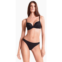 Biustonosz super push-up bez fiszbin czarny 083L Desiderio