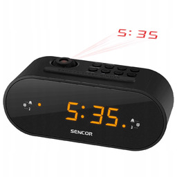 Radiobudzik z Projektorem Godziny Sencor Src 3100B