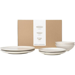 Broste Copenhagen Nordic Vanilla 80019821 zestaw naczyń obiadowych