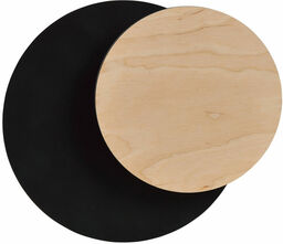 Emibig CIRCLE 1A BLACK 970/2 kinkiet lampa ścienna