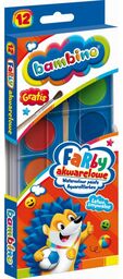 Farby akwarelowe 12 kolorów Bambino 1857