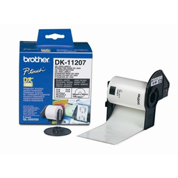 Brother DK-11207, 58mm, CD, etykiety papierowe oryginalne