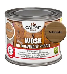 Colorit Wosk Do Drewna w Paście Palisander 500Ml
