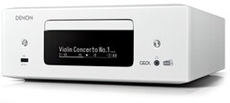 DENON Amplituner Stereo RCD-N12 DAB Biały, HDMI ARC,