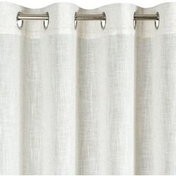 Zasłona w stylu eko z domieszką lnu ZKOU-01