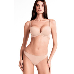 Biustonosz super push-up bez fiszbin nudo 083L Desiderio