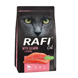 Rafi Cat Sterilised z łososiem 7 kg -