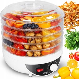 Suszarka spożywcza do grzybów owoców Stella STE/STSG-250 250