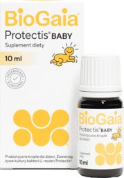 BioGaia Protectis Baby, krople dla dzieci, buteleczka, 10
