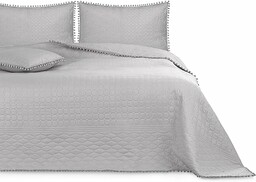 AmeliaHome Koc dzienny z pomponami, 240 x 260
