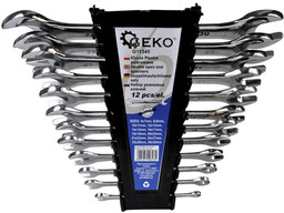 Klucze płaskie 6-32mm 12szt zestaw kluczy płaskich