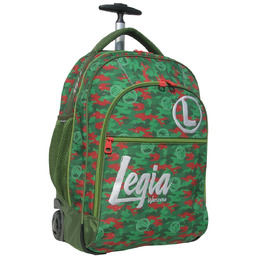 Plecak szkolny na kółkach, Legia Warszawa, LW-4726