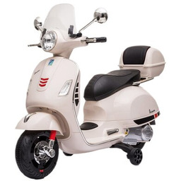 SUN BABY Motorek elektryczny Vespa Ecru