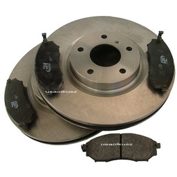 Przednie tarcze oraz klocki hamulcowe Nissan Murano 2010-