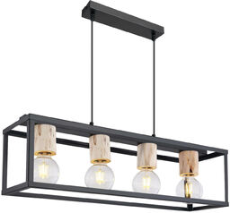 Wisząca LAMPA hygge HAGAR 15476-4H Globo metalowa OPRAWA