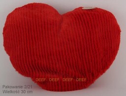 Czerwone serce duże 02262 DEEF (DEEF 56236)