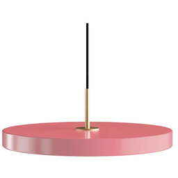 Lampa Wiszące UMAGE, pudrowy róż, salon, metal