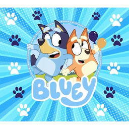 PUZZLE BLUEY BLU PIESEK A3 252 el