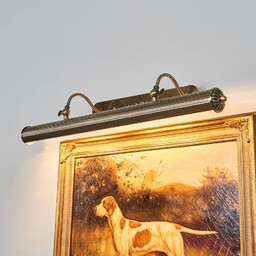 Lampa ścienna z obrazem Lindby Joely, 73 cm,