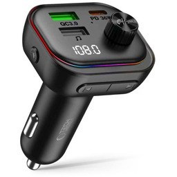 Ładowarka + Transmiter Bluetooth T-P CC07 3x USB