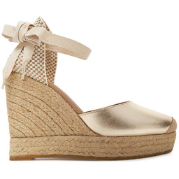 Espadryle Genuins Darya G105916 Złoty