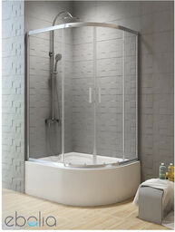 Kabina asymetryczna 85x120 K-0508 New Varia New Trendy