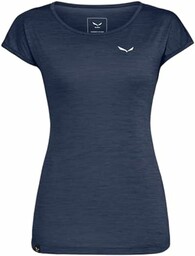 SALEWA Koszulka Puez Melange Dry W, granatowa marynarka