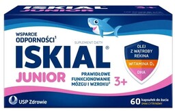 Iskial Junior x60 kapsułek do żucia (data ważności: