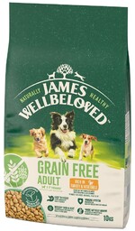 JAMES WELLBELOVED Dog Adult Indyk i warzywa sucha