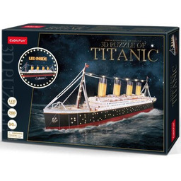 CUBIC FUN Puzzle 3D LED Titanic L521H (266
