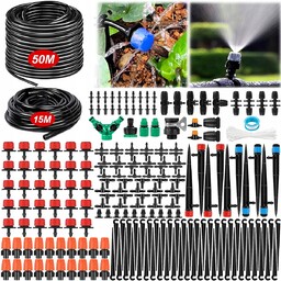 System Nawadniania Kropelkowego Kurtyna Wodna Zraszacz Mgiełka Zestaw