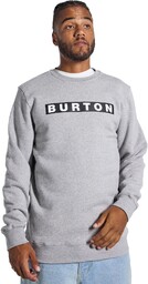 bluza męska BURTON VAULT CREW Gray Heather