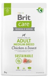 Brit Care Sustainable Adult Medium Breed Chicken &