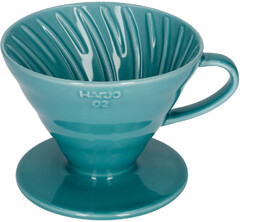 Ceramiczny Drip Hario V60-02 - Turkusowy