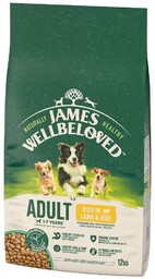 JAMES WELLBELOVED Dog Adult Jagnięcina i ryż sucha