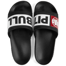 Pit Bull Klapki Hilltop Black/White
