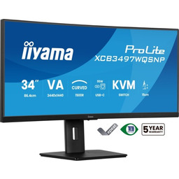 iiyama Monitor XCB3497WQSNP-B1 34" - Płaski ekran -