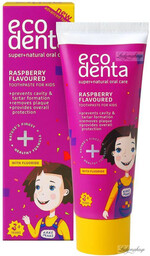 ECODENTA - Raspberry Flavored Toothpaste for Kids -