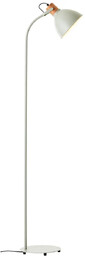 Brilliant Skandynawska lampa podłogowa Erena 94556/63 metalowa zielona