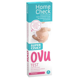 Test owulacyjny paskowy OVU, 1 sztuka /Home Check/