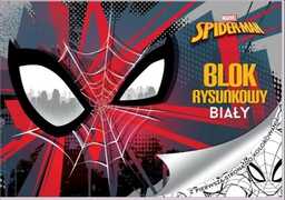 Blok rysunkowy A4 biały 20 kartek SPIDER MAN