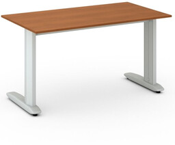 Biurko PRIMO FLEXIBLE 1400 x 800 mm, czereśnia