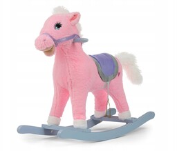 Milly Mally Konik na biegunach Łatek Pink 18m+