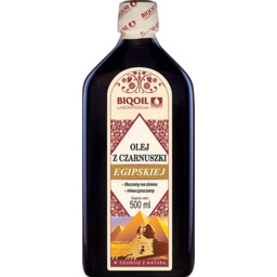 Olej z czarnuszki egipskiej tłoczony na zimno 500