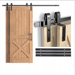 System drzwi przesuwnych naprzemienny bypass, 3 m