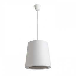 POLLOCK lampa wisząca biała/jasno szara 230V E27 28W