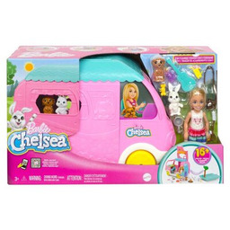 Lalka Barbie Chelsea Kamper HNH90